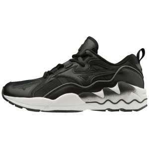 Mizuno Wave Rider 1 Womens Sneakers Canada - Black